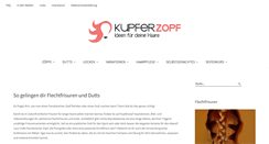 Desktop Screenshot of kupferzopf.com